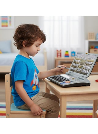 Arabic Teacher Laptop Learning Toy for Kids – Interactive Educational Computer - view 2